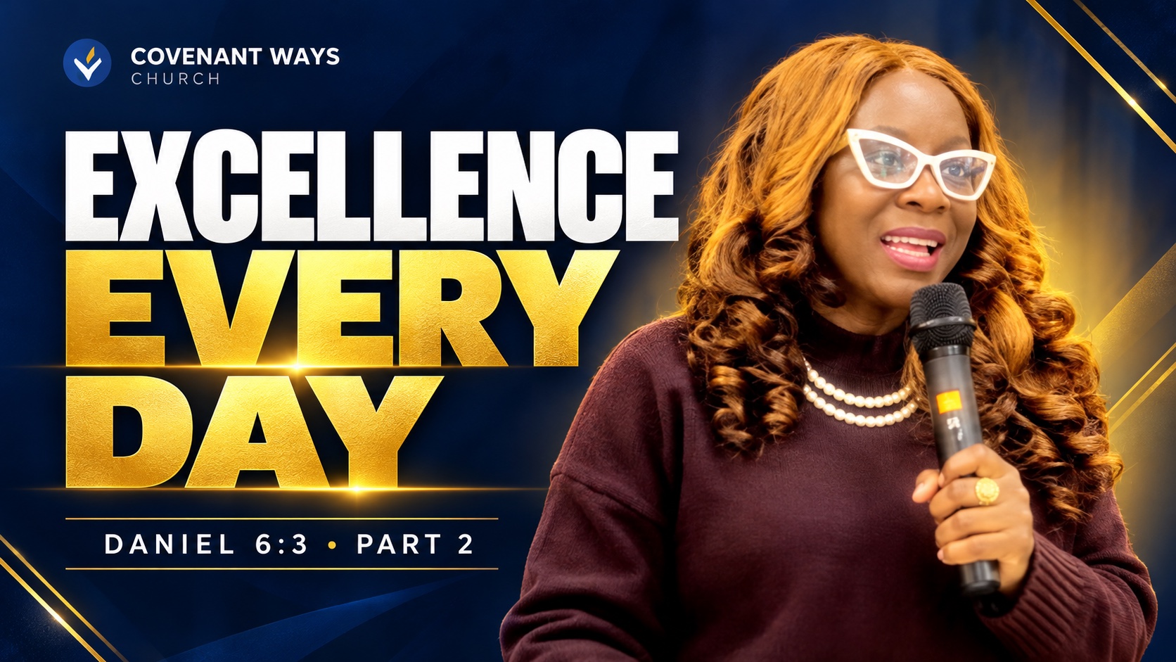 Living with an Excellent Spirit — Pastor Dr. Dideolu Olufelo-Adewale